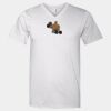 Lightweight Ringspun V-Neck "Soft Feel" T-Shirt Thumbnail