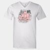 Lightweight Ringspun V-Neck "Soft Feel" T-Shirt Thumbnail