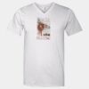 Lightweight Ringspun V-Neck "Soft Feel" T-Shirt Thumbnail