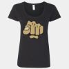 Softstyle Women's Deep Scoopneck T-Shirt Thumbnail