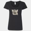 Softstyle Women's Deep Scoopneck T-Shirt Thumbnail