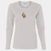 Heavy Cotton Women's "Budget" Long Sleeve T-Shirt Thumbnail