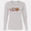 Heavy Cotton Women's "Budget" Long Sleeve T-Shirt Thumbnail