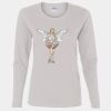 Heavy Cotton Women's "Budget" Long Sleeve T-Shirt Thumbnail