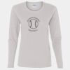 Heavy Cotton Women's "Budget" Long Sleeve T-Shirt Thumbnail