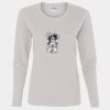 Heavy Cotton Women's "Budget" Long Sleeve T-Shirt Thumbnail