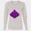 Heavy Cotton Women's "Budget" Long Sleeve T-Shirt Thumbnail