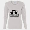 Heavy Cotton Women's "Budget" Long Sleeve T-Shirt Thumbnail